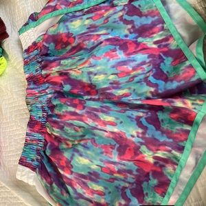 Colorful Workout shorts flexible